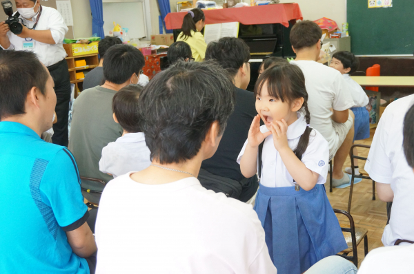 父親参観　年少組