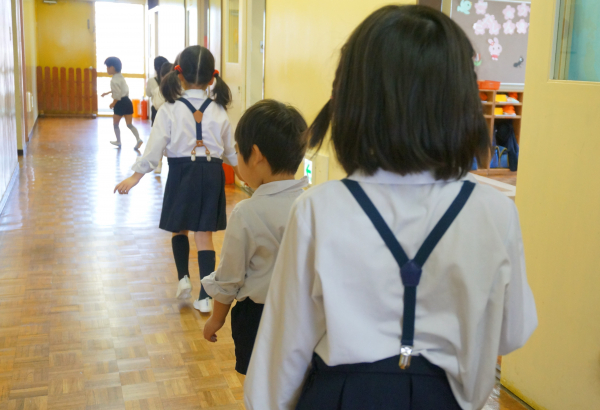 幼稚園での毎日