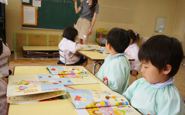 幼稚園での毎日