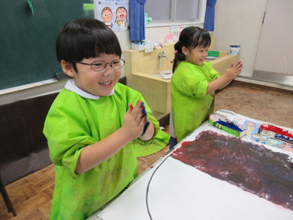 大きなお芋作り！《年少》
