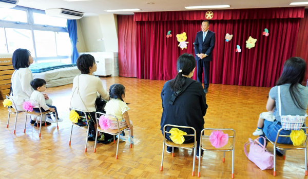【桜輪　チェリールーム】入会式
