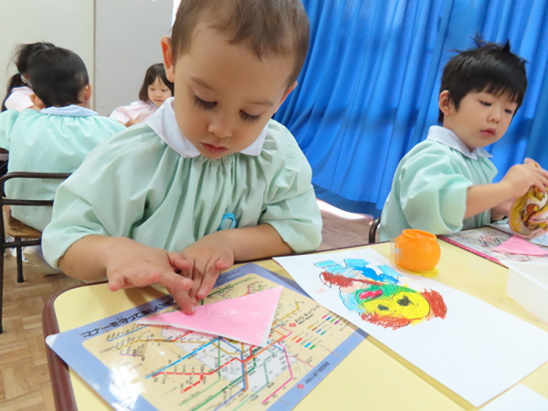 帽子作り～年少組～