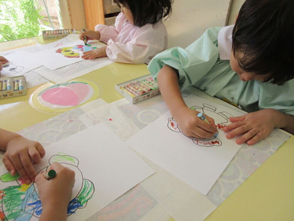 帽子作り～年少組～