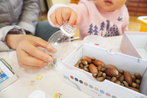 【アイビーガーデン】マラカス作り