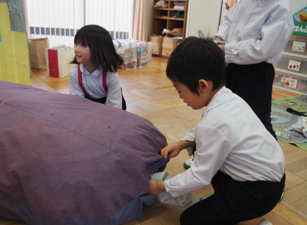 お芋製作②≪年長≫