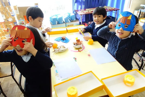 鬼のお面製作！《年中》