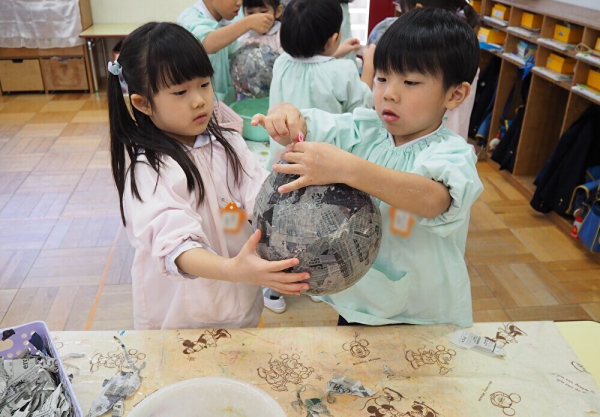 鬼のお面製作《年長》