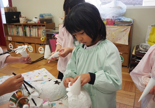 鬼のお面製作《年長》