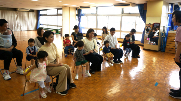 【桜輪チェリールーム】今日は入会式♪