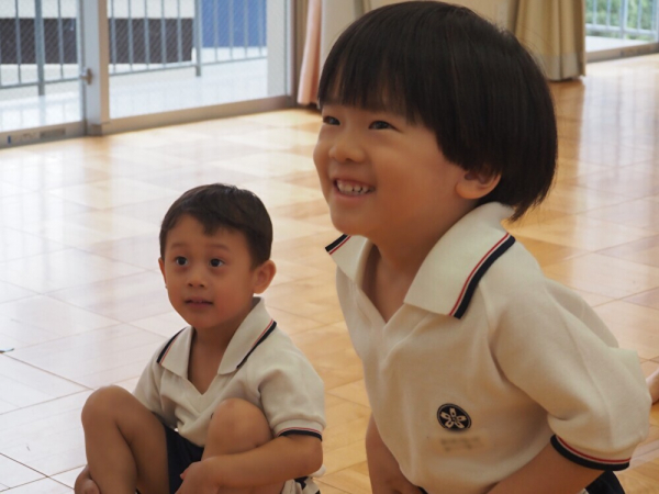 年少　初めての体育正課！