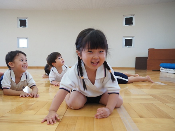 年少　初めての体育正課！