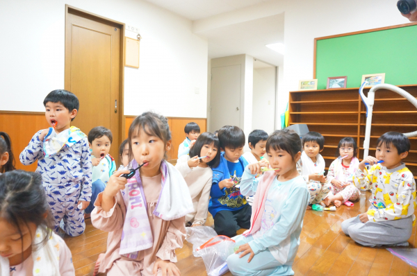 林間保育③　追分寮♪